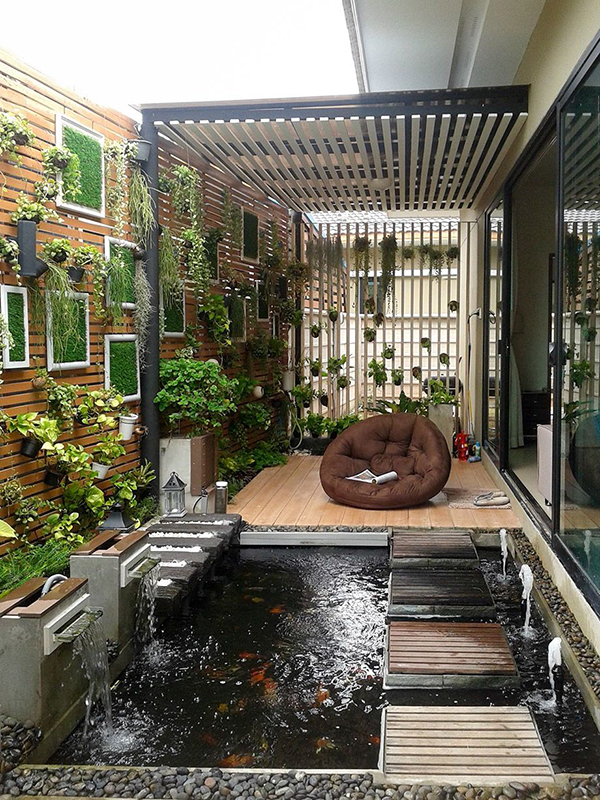 100+ ý tưởng thiết kế sân vườn sau nhà ống, nhà phố đẹp mê ly, không thể bỏ  qua