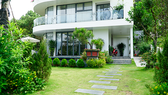 Mẫu biệt thự vườn 2 tầng hiện đại tại Phú Quốc (CĐT: ông Giáng) BT21089