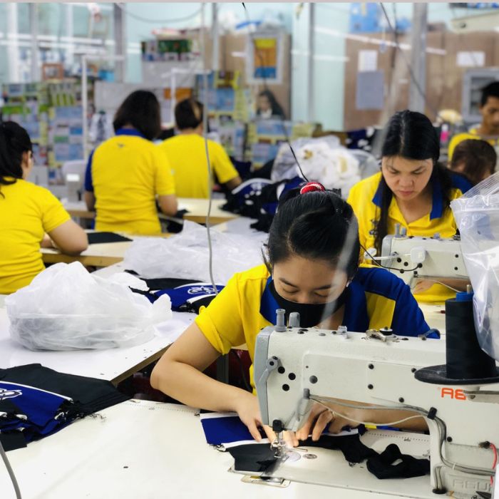 Vietnam garment factory