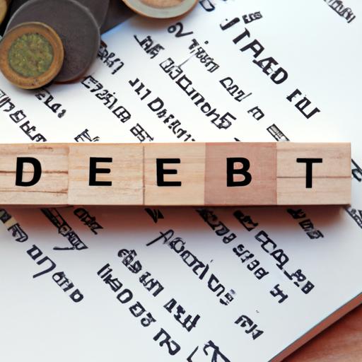 An abstract representation showcasing the implications of long-term debt on a balance sheet.